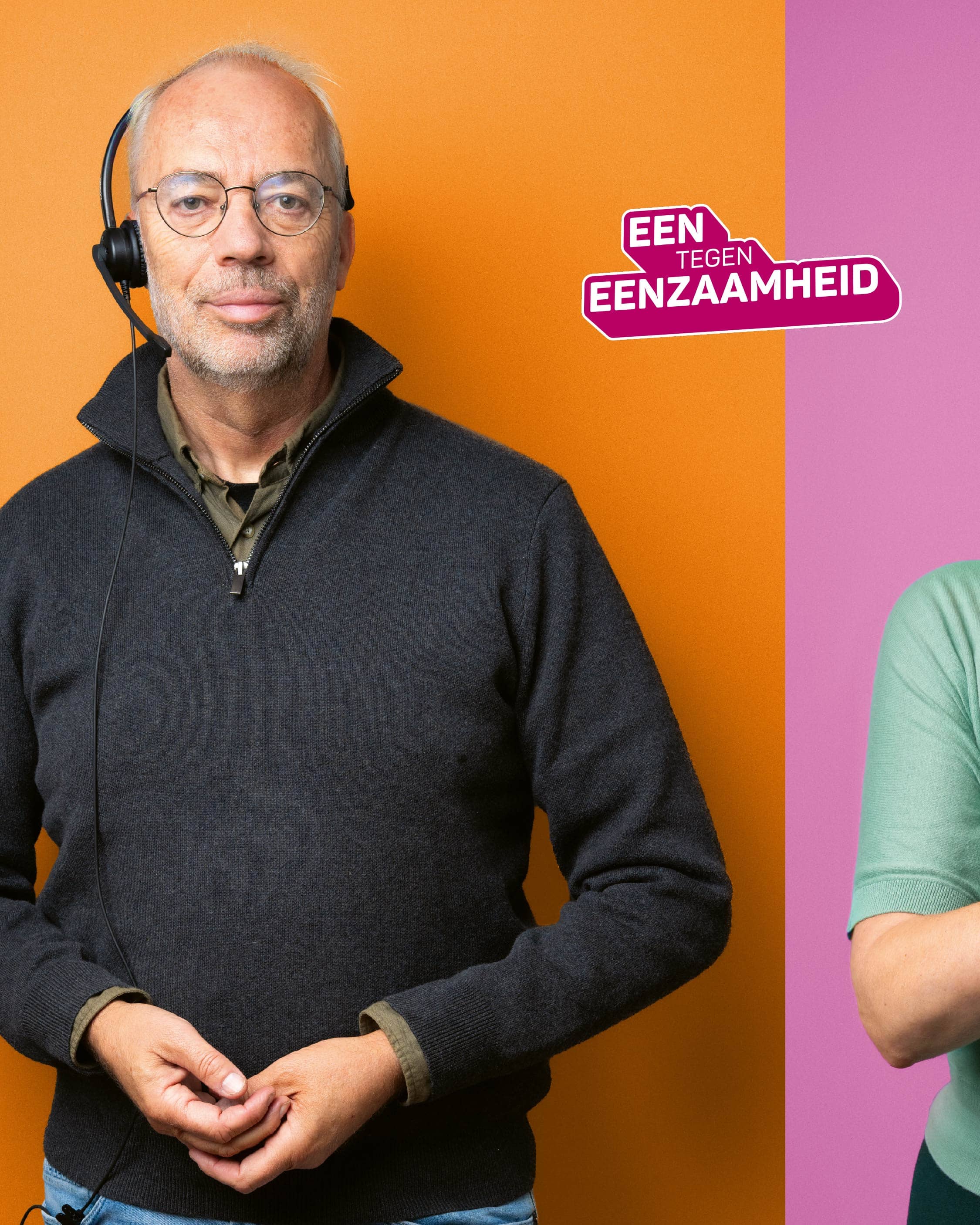 foto van Berend-Jan, vrijwilliger de Luisterlijn